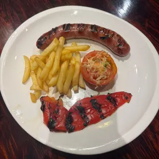 Butifarra con patatas