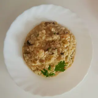 Risotto de gambas