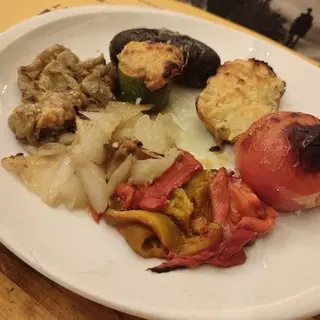 Plato hortelano