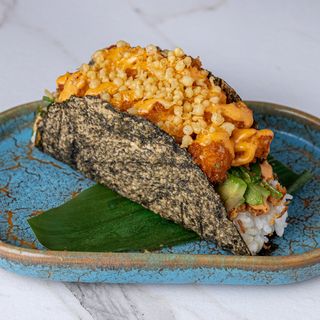 Taco de Langostinos