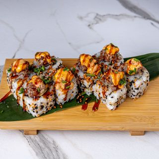Uramaki Tartar de Atún Flambeado (8.Ud)