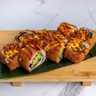 Salmón Roll Crispy (8.Ud)