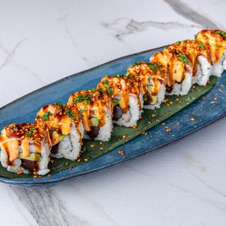 Uramaki de Atún Flambeado (8.Ud)