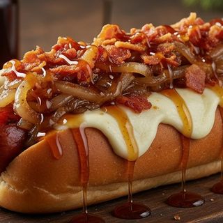 Perrito Caliente con Bacon