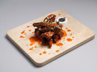 Costillas Con Salsa Barbacoa