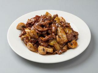 Ternera Con Salsa De Ostras