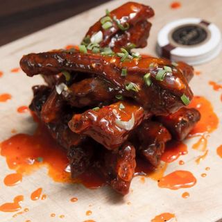 Costillas Con Salsa Barbacoa