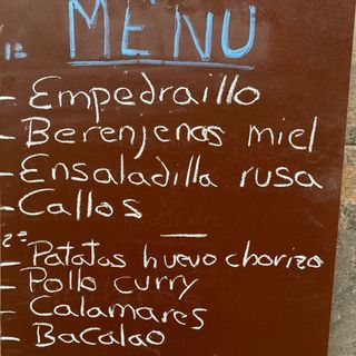 Menú del día