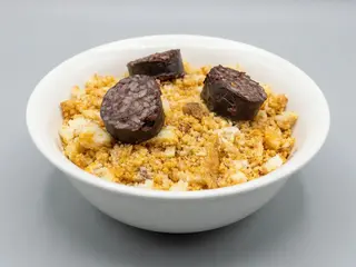 Migas Con Morcilla
