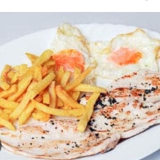 Plato combinado de Pechuga