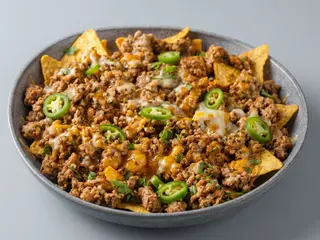 Nachos con carne