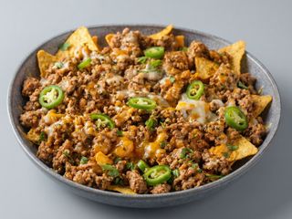 Nachos con carne