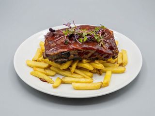 Costillas bbq