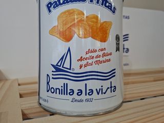 Patatas Bonilla lata 275 grs.