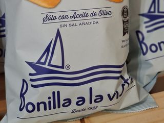 Patatas Bonilla bolsa 150 grs. Sin sal