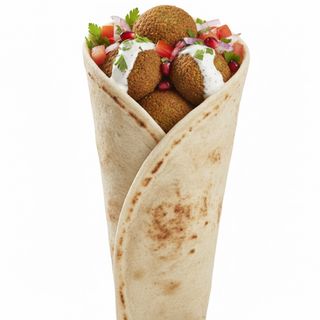 Bocadillo de falafel