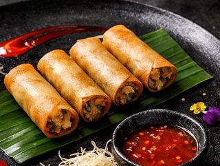 Harumaki de Pollo y Verduras（4unds）