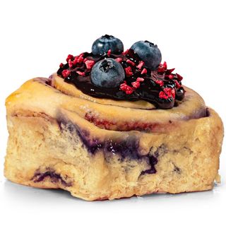 Roll de arándanos (vegan)