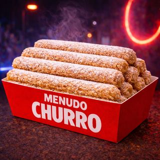 Churros con azúcar glass (x9)