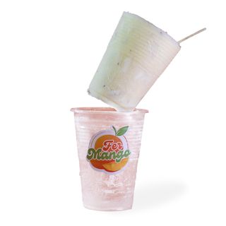 Helado De Coco En Crema