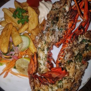 Bogavante a la plancha