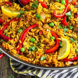 PAELLA VEGETAL Y VEGANA