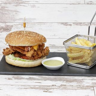 Hamburguesa La Crunchy