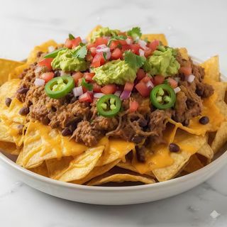 Tapa De Nachos Con Queso