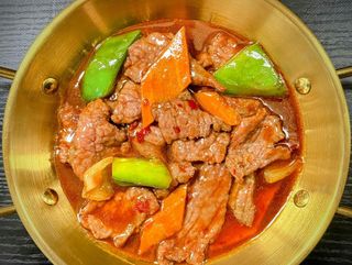 Spicy beef