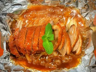 Pato a la plancha