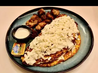 Cachapa cerdo y queso