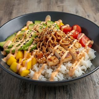 Poke bowl chicken (grande)
