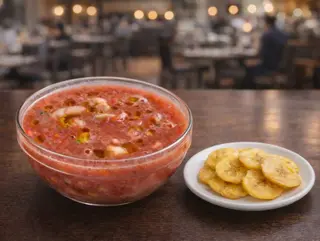 Ceviche de camarón