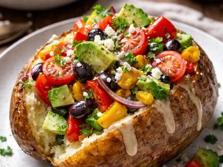 Patata Asada Vegetal