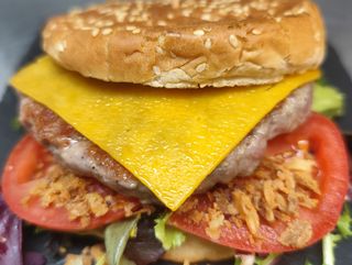 Hamburgueza casera receta propria