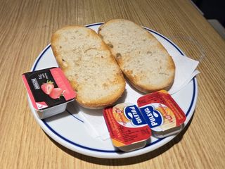 Pitufo con mermelada