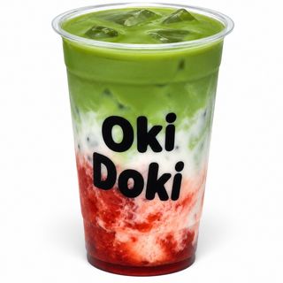 Fresa Matcha Latte