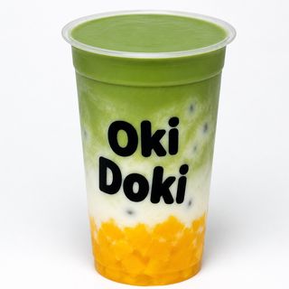 Mango Matcha Latte