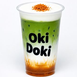 Banana Caramel Matcha