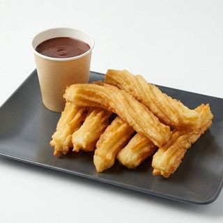 6 Xurros Amb Xocolata Desfeta (220 Ml.)