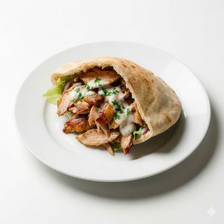 Kebab de solo pollo