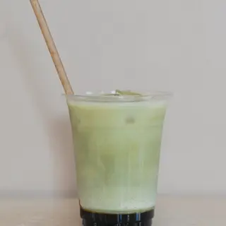 Lavender Matcha Latte