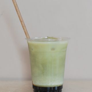 Lavender Matcha Latte