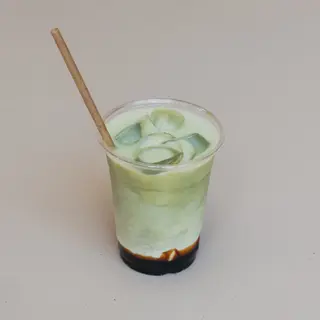 Caramel Matcha Latte