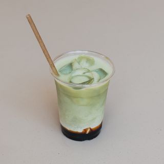 Caramel Matcha Latte