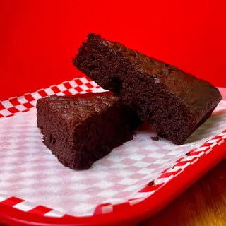 Brownie hecho con ingredientes sin gluten