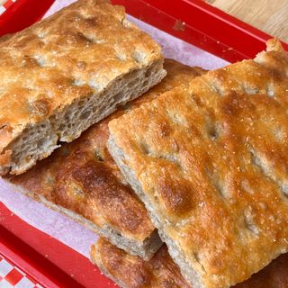 Focaccia de sal marina