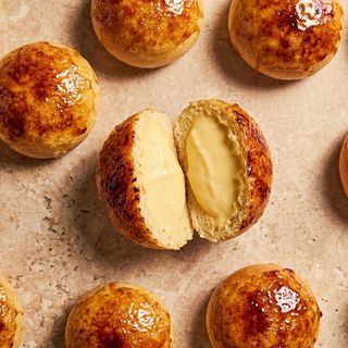 Brioche de crema catalana