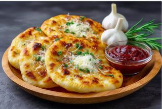 Cheese Garlic Naan