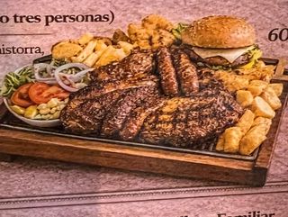 Fusión parrillero dúo dos personas o tres